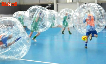 zorb ball shows you unexpectedness